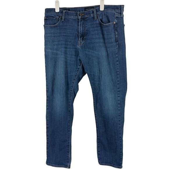 Lucky Brand 410 Athletic Slim Jeans Mens 40x31 Blue Denim Stretch Casual - Picture 1 of 12